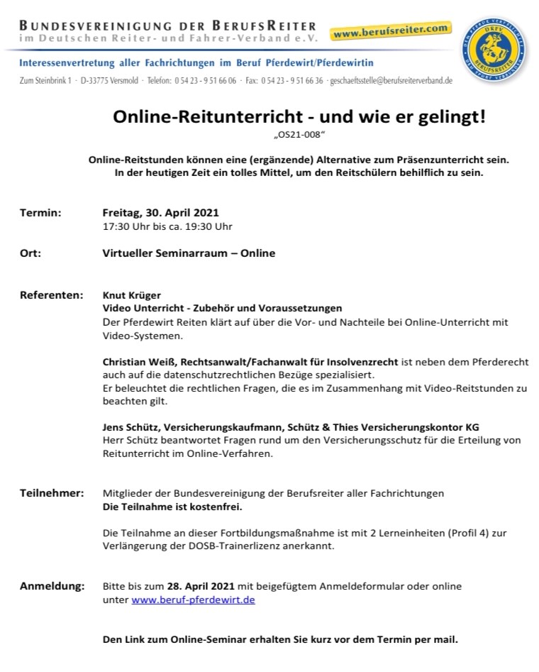 Mangelhafter Sattel? Nicht immer ist „der Sattler schuld“! Urteilsanmerkung zu AG Melsungen v. 08.10.2021 – 4 C 72/19, in: Rheinlands Reiter + Pferde 02/2022, S. 83