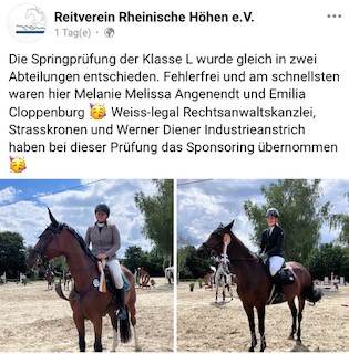 Sponsoring Rheinische Höhen